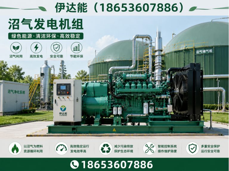 坊子区沼气发电机组展示图